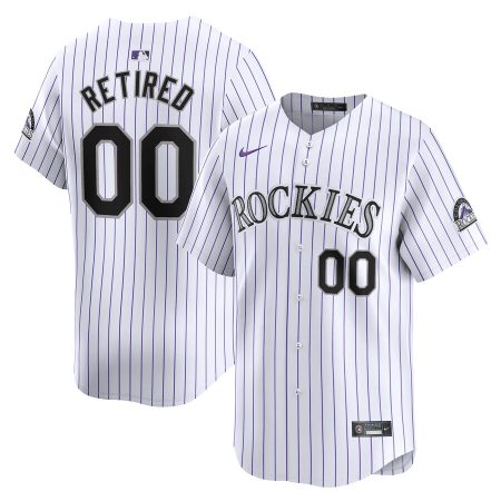 Colorado Rockies Nike Home Limited Pick-A-Player Retired Roster Jersey – White –