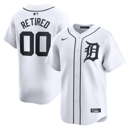 Detroit Tigers Nike Home Limited Pick-A-Player Retired Roster Jersey – White –