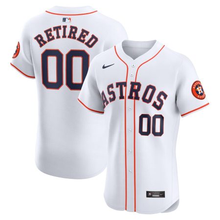 Houston Astros Nike Home Elite Pick-A-Player Retired Roster Jersey – White –