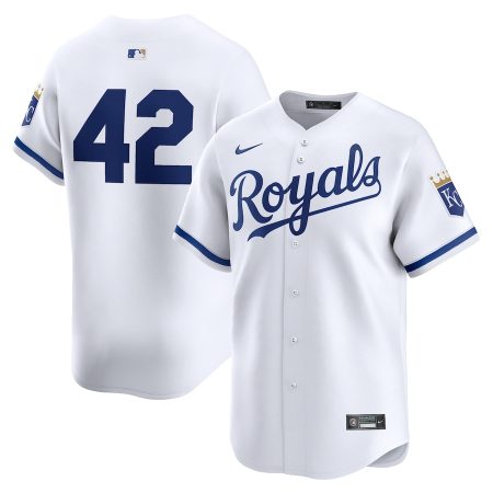 Kansas City Royals Nike 2024 Jackie Robinson Day Home Limited Jersey – White –