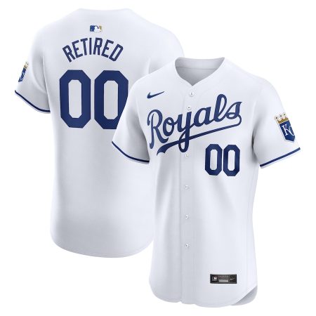 Kansas City Royals Nike Home Elite Pick-A-Player Retired Roster Jersey – White –