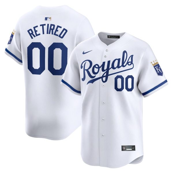 Kansas City Royals Nike Home Limited Pick-A-Player Retired Roster Jersey – White –