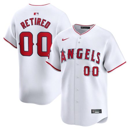 Los Angeles Angels Nike Home Limited Pick-A-Player Retired Roster Jersey – White –