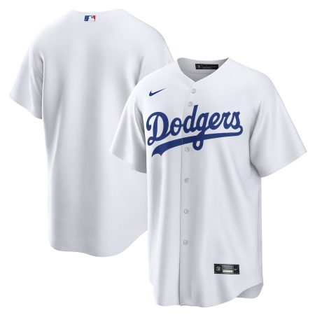Los Angeles Dodgers Nike Home Blank Replica Jersey – White –