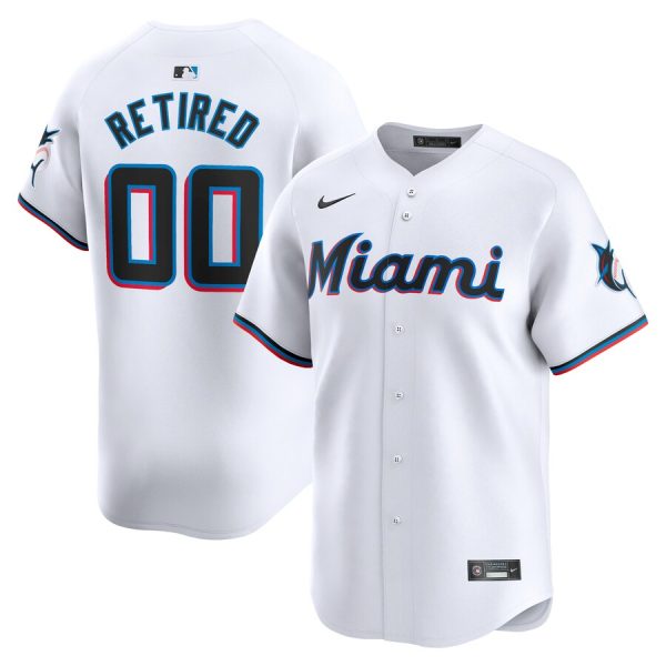 Miami Marlins Nike Home Limited Pick-A-Player Retired Roster Jersey – White –