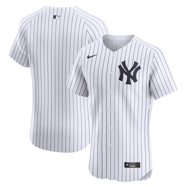 New York Yankees Nike Home Elite Jersey – White –