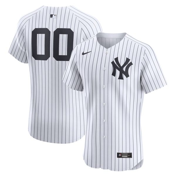 New York Yankees Nike Home Elite Pick-A-Player Retired Roster Jersey – White –