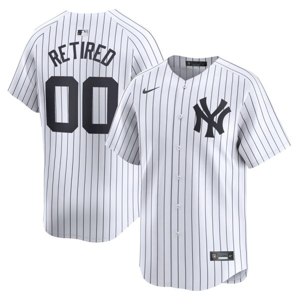 New York Yankees Nike Home Limited Pick-A-Player Retired Roster Jersey – White –