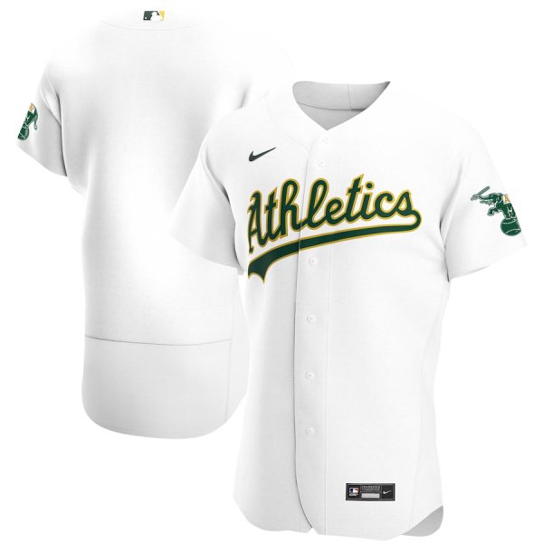 Oakland Athletics Nike Home Team Jersey – White –