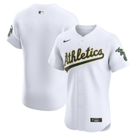 Oakland Athletics Nike Home Elite Jersey – White –