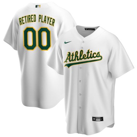 Oakland Athletics Nike Home Pick-A-Player Retired Roster Replica Jersey – White –