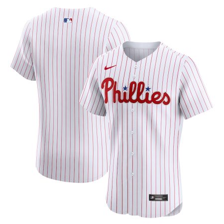 Philadelphia Phillies Nike Home Elite Jersey – White –