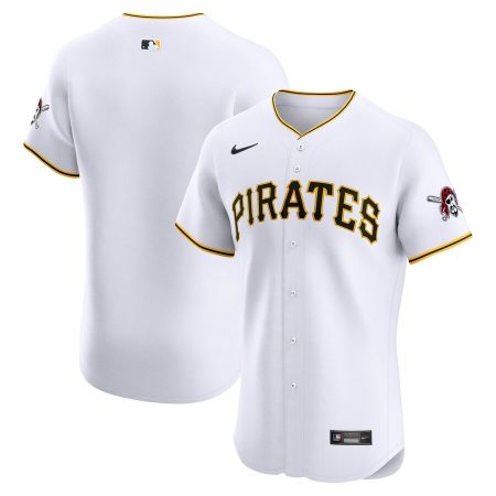 Pittsburgh Pirates Nike Home Elite Jersey – White –