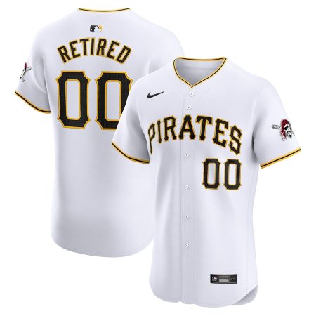 Pittsburgh Pirates Nike Home Elite Pick-A-Player Retired Roster Jersey – White –