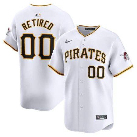Pittsburgh Pirates Nike Home Limited Pick-A-Player Retired Roster Jersey – White –