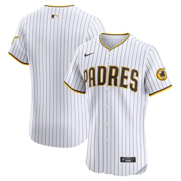 San Diego Padres Nike Home Elite Jersey – White –