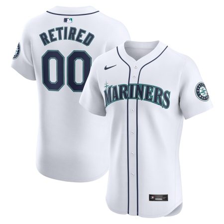 Seattle Mariners Nike Home Elite Pick-A-Player Retired Roster Jersey – White –