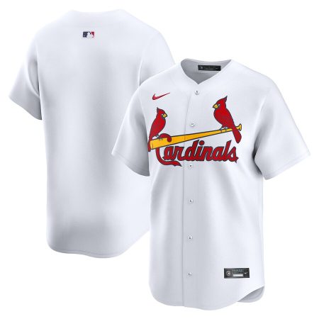 St. Louis Cardinals Nike Home Limited Jersey – White –