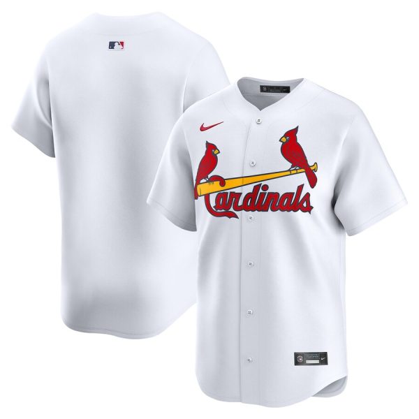 St. Louis Cardinals Nike Home Limited Jersey – White –