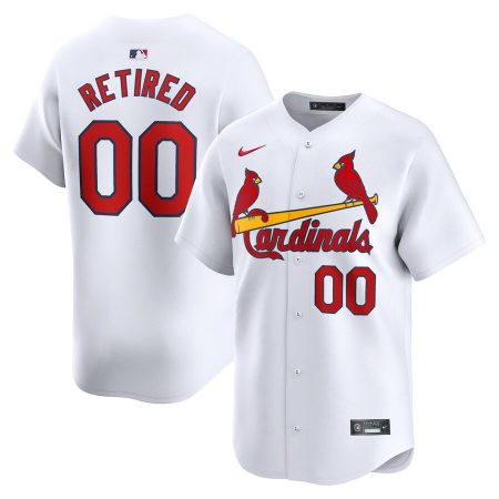 St. Louis Cardinals Nike Home Limited Pick-A-Player Retired Roster Jersey – White –