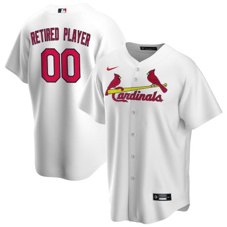 St. Louis Cardinals Nike Home Pick-A-Player Retired Roster Replica Jersey – White –