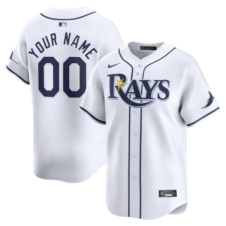 Tampa Bay Rays Nike Home Limited Custom Jersey – White –
