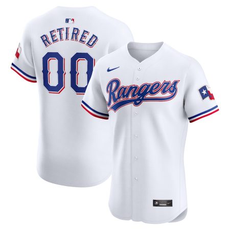 Texas Rangers Nike Home Elite Pick-A-Player Retired Roster Jersey – White –