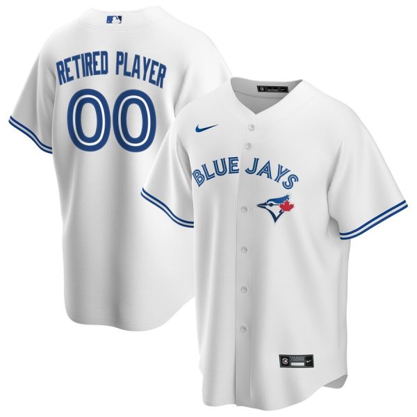 Toronto Blue Jays Nike Home Pick-A-Player Retired Roster Replica Jersey – White –