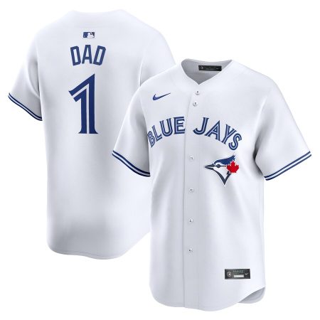 Toronto Blue Jays Nike #1 Dad Home Limited Jersey – White –