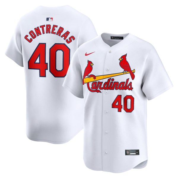 Willson Contreras St. Louis Cardinals Nike Home Limited Player Jersey – White –
