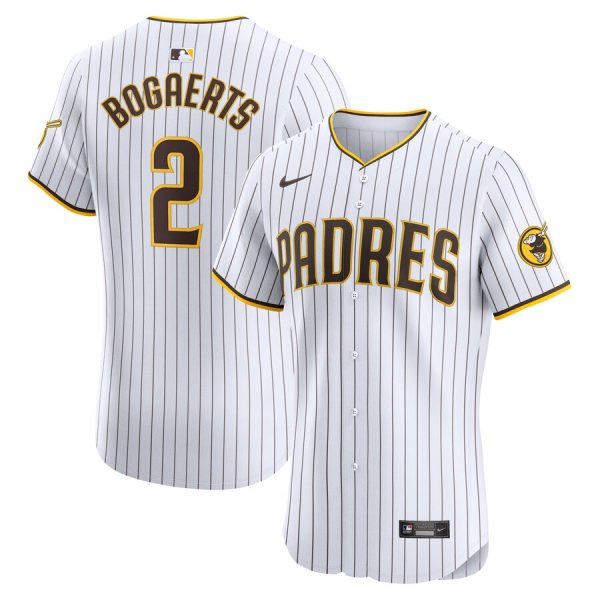 Xander Bogaerts San Diego Padres Nike Home Elite Jersey – White –