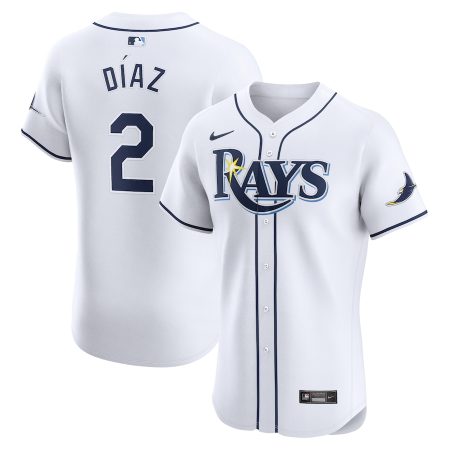 Yandy Diaz Tampa Bay Rays Nike Home Elite Player Jersey – White –