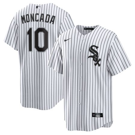 Yoan Moncada Chicago White Sox Nike Home Replica Player Name Jersey – White –