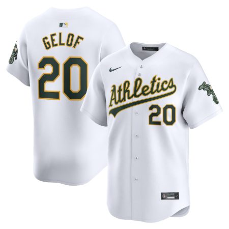 Zack Gelof Oakland Athletics Nike Home Limited Player Jersey – White –