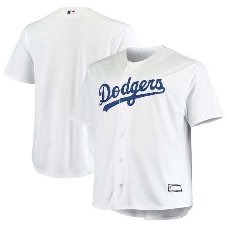 Los Angeles Dodgers Big & Tall Replica Team Jersey – White –