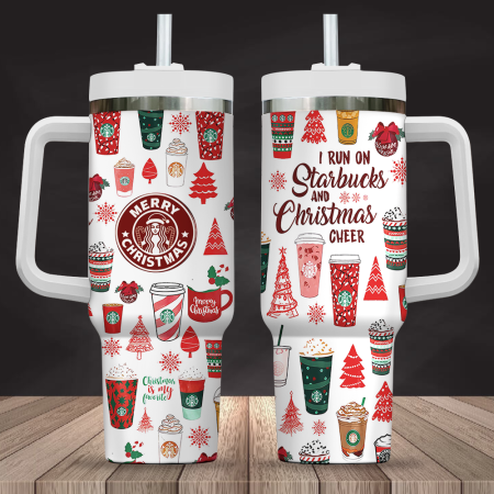 Starbucks Merry Christmas 30oz or 40 Oz Tumbler CP Christmas Gifts
