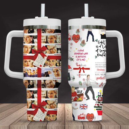 Love Actually Eight Is A Lot Of Legs David 30oz or 40 Oz Tumbler CP