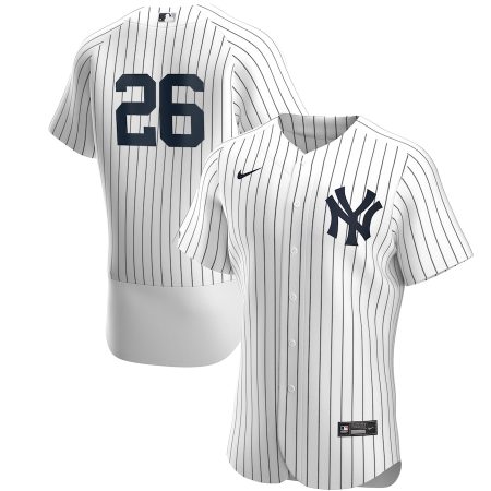 DJ LeMahieu New York Yankees Nike Home Player Jersey – White/Navy –
