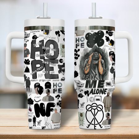 NF Music Custom Stanley Quencher  30oz or 40oz Stainless Steel Tumbler With Handle HG Stainless Steel Tumbler With Handle