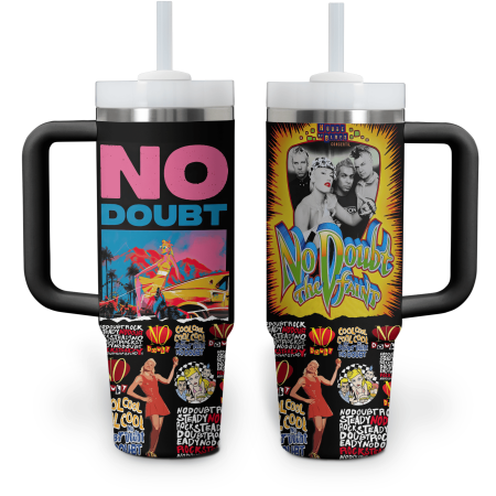 No Doubt Music Custom Stanley Quencher 30oz or 40oz Stainless Steel Tumbler With Handle HG