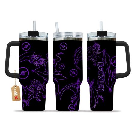 Noivern Pokemon Anime  Custom Quencher 30oz or 40oz Stainless Steel Tumbler With Handle HG
