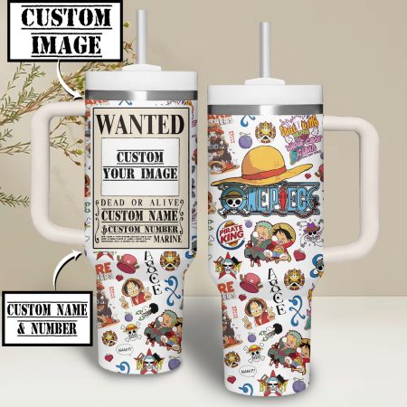 One Piece Cartoon Custom  Quencher 40oz Stainless Steel HG