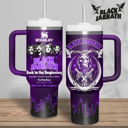 Ozzy Osbourne Music Custom Stanley Cup 40 oz 30 oz Tumbler With Handle
