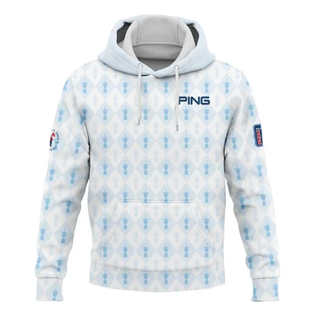 PGA Tour 124th U.S. Open Pinehurst Ping Hoodie Shirt Sports Pattern Cup Color Light Blue Hoodie Shirt