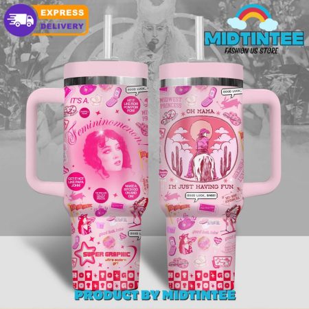 Chappell Roan Get It Hot Like Papa John  30oz or 40oz Tumbler With Handle HG