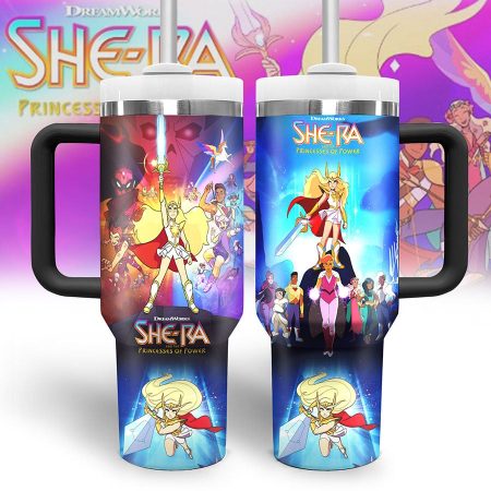 She-Ra And The Princesses Of Power TV Series  Custom Quencher 30oz or 40oz Stainless Steel Tumbler With Handle HG