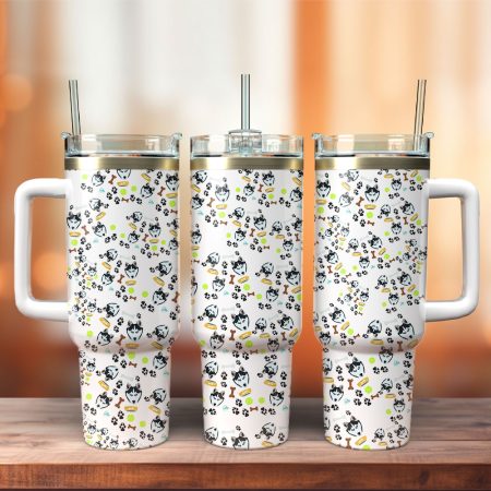 Siberian Husky Dog Custom Stanley Cup 40 oz 30 oz Tumbler With Handle HG