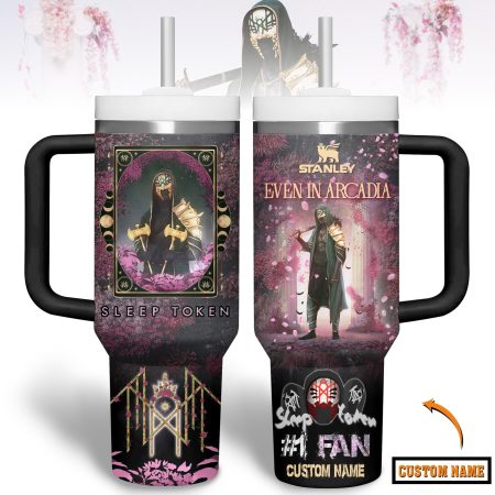 Sleep Token Music Custom Stanley Cup 40 oz 30 oz Tumbler With Handle