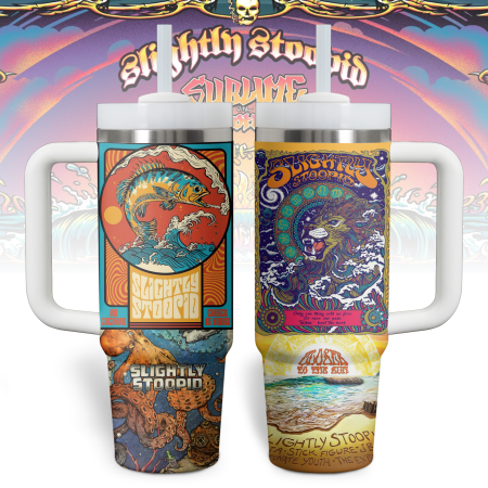 Slightly Stoopid Music Custom Stanley Quencher 30oz or 40oz Stainless Steel Tumbler With Handle HG