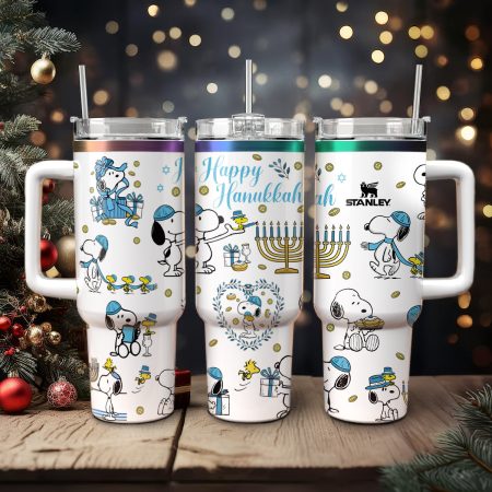 Snoopy Cartoon Custom Stanley Cup 40 oz 30 oz Tumbler With Handle